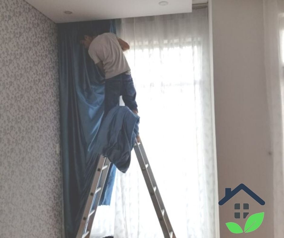 Dịch vụ Giặt màn rèm của tại Đà Nẵng